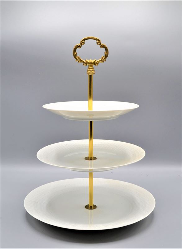 0059 Hutschenreuther Porzellan Etagere 3 stufig Auktionshaus
