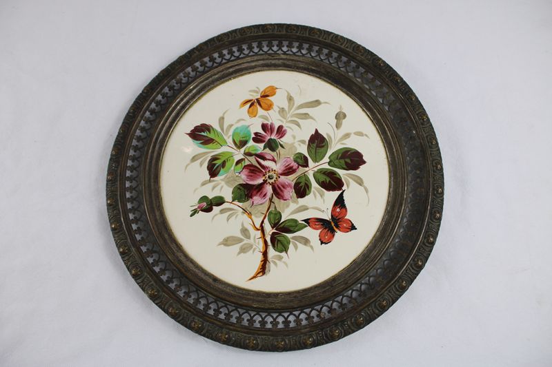 0241-Jugendstil Servierplatte Tortenplatte