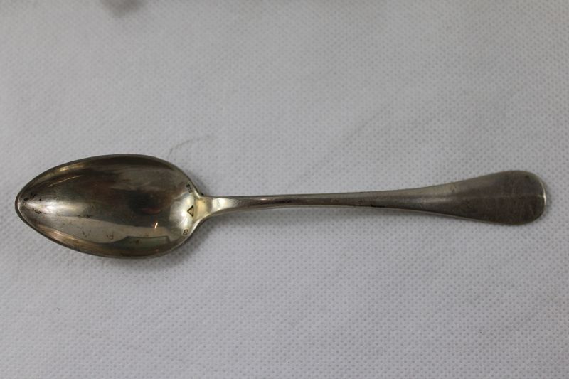 0243-Kaffeelöffel 800 Silber Tschechoslowakei 1. H. 20 Jh. – Bild 2