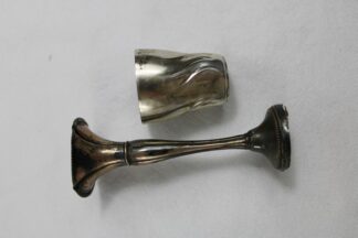 0245-Kl. Becher u. Vase 800 Silber