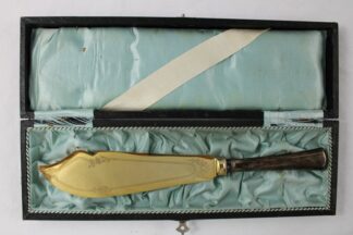 0255-Serviermesser Fischvorlegemesser wohl Tschechoslowakei 20er Jahre