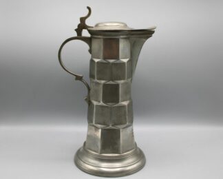 0281-Kayserzinn Jugendstil Schenkkanne Nr. 4005