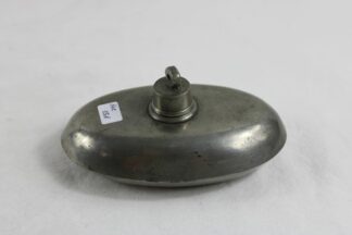 0282-Miniatur Bettflasche Zinn 19 Jh.