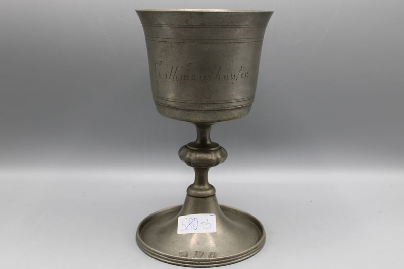0292-Zinnkelch "Guthmanshausen" wohl 19 Jh.