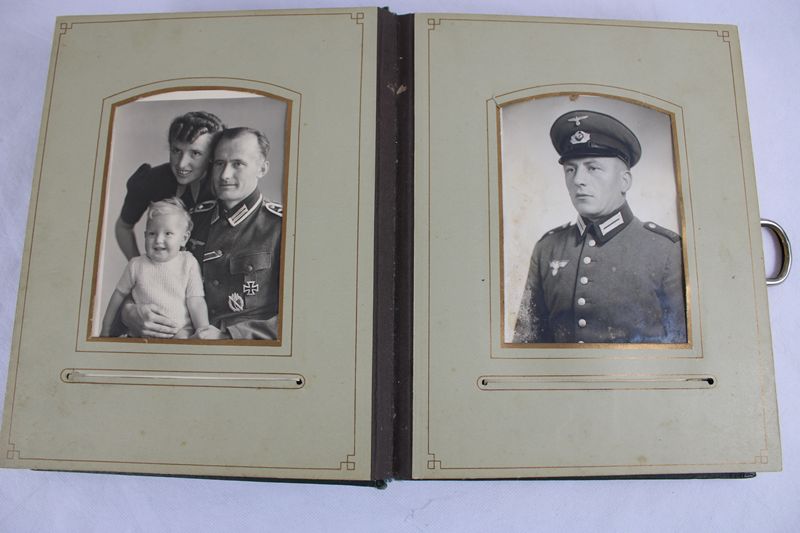 0297-Fotoalbum überwiegend militärische Aufnahmen WKII.