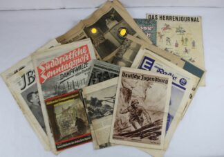 0318-Zeitschriften Hefte Zeitungsausschnitte etc. Konvolut Drittes Reich