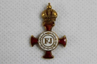 0320-Zivil Verdienstkreuz 1849 Franz Joseph I. Miniatur