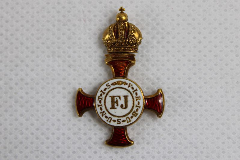 0320-Zivil Verdienstkreuz 1849 Franz Joseph I. Miniatur