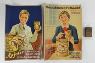 0325-Werbeplakate Majolic u. Glasurit Konvolut 1. H. 20 Jh.