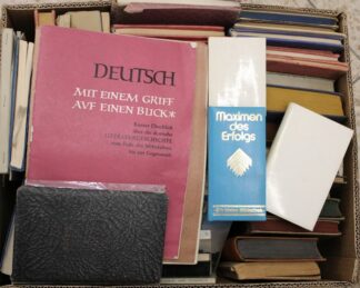 0345-Bücher Hefte Konvolut ca. 60 St. 20 Jh.