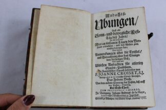 0350-Gebetbuch Andachtsübungen München 1725