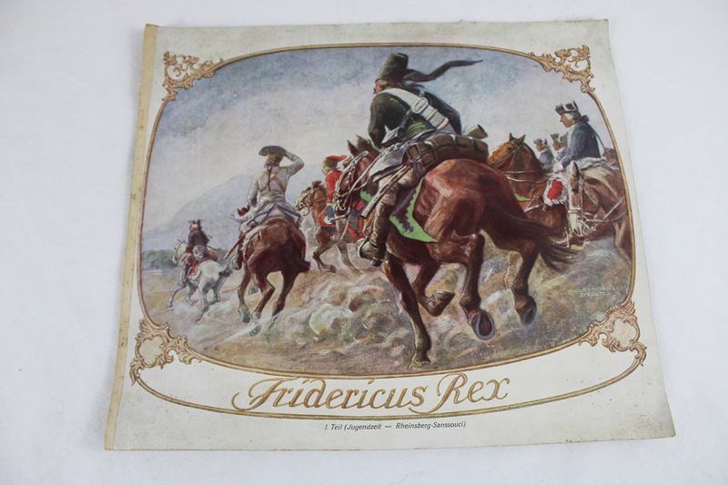 0359-Modellierbogen Ausschneidebogen Fridericus Rex 20/30er Jahre