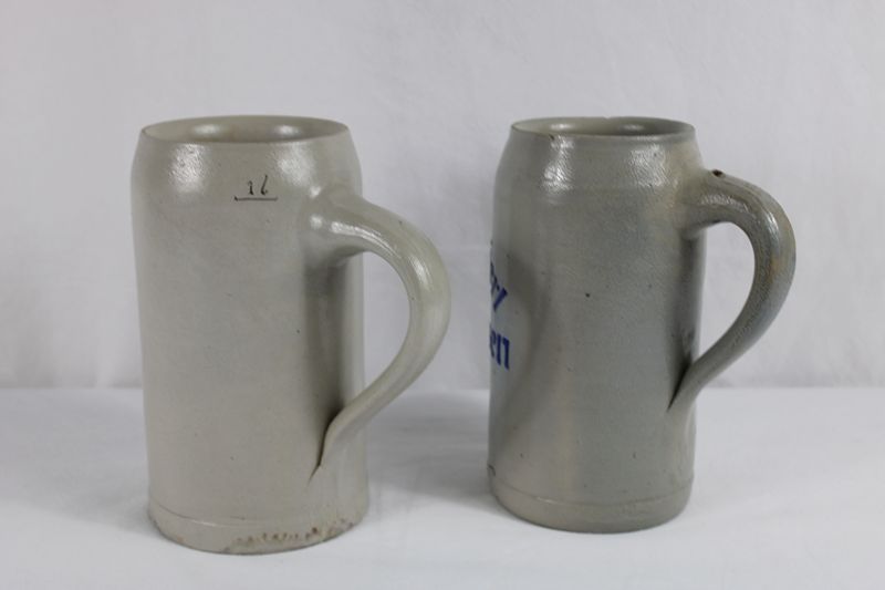 0379-Bierkrüge 1 L Brauerei Weinzierl Unterneuhausen – Bild 2