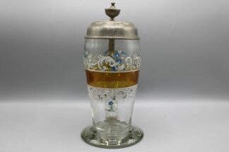 0385-Glas Walzenkrug 1854