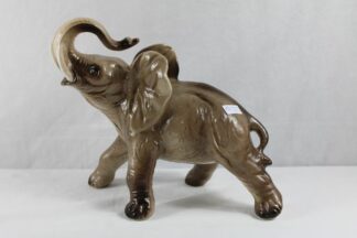 0414-Großer Elefant Keramikfigur 20 Jh.